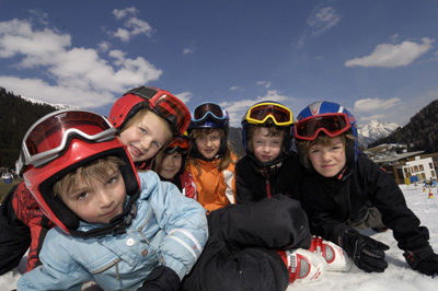 In St. Anton am Arlberg werden kleine Ski- und Schneefans bestens betreut<br>© TVB St. Anton am Arlberg / Fotograf Wolfgang Ehn