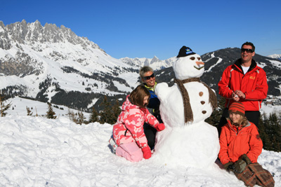 Familienfreundliches Skigebiet: Hochkönig im Salzburger Land