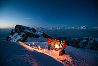 Abenteuer Iglu Nacht Silvretta Montafon