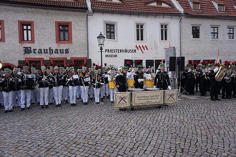 Traditionelle Bergparade