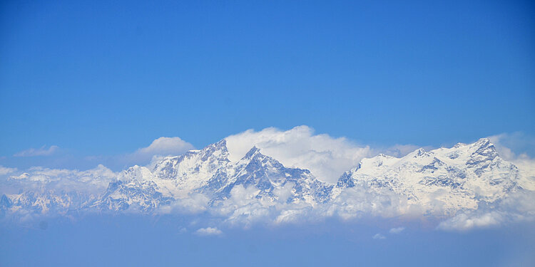 Annapurna-Gruppe in Nepal