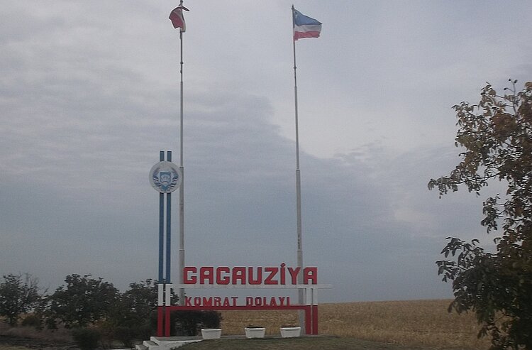 Grenze nach Gagausien