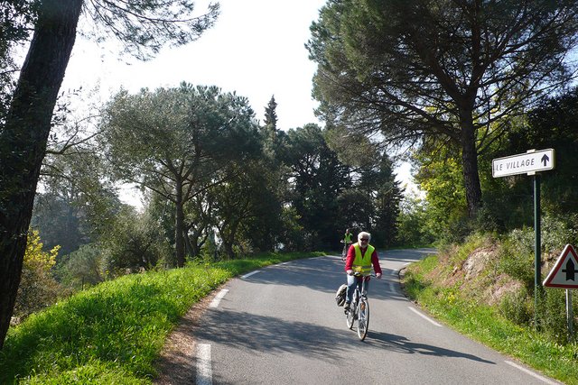 Rad fahren an der Côte d'Azur Rad fahren an der Côte d'Azur