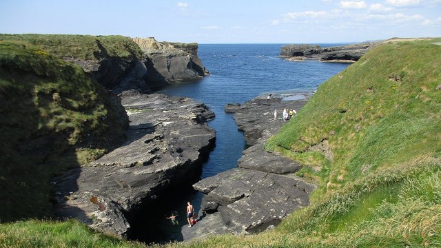 Badestelle am Loop Head Drive