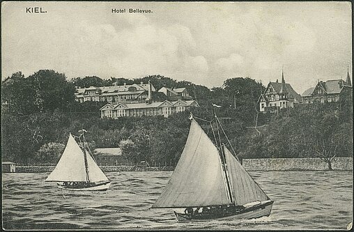Hotel Bellevue in Kiel 1910