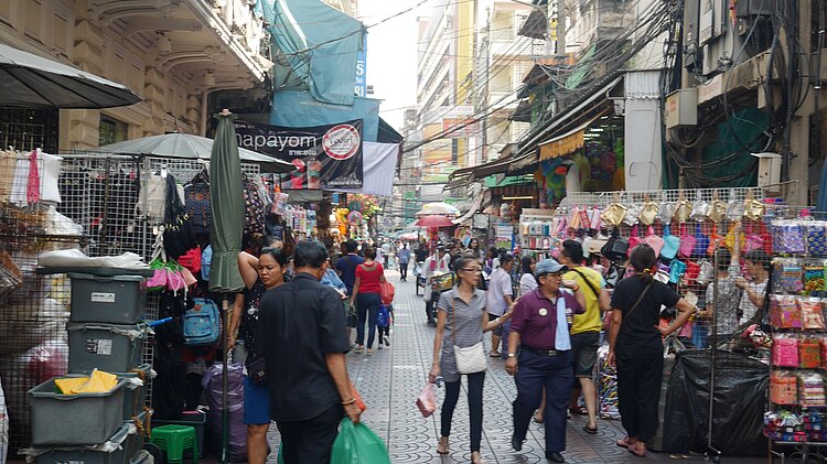 Einkaufen in Bangkok