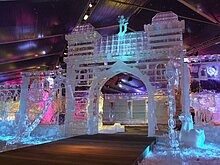 Schnee- und Eisskulpturenfestival in Brügge