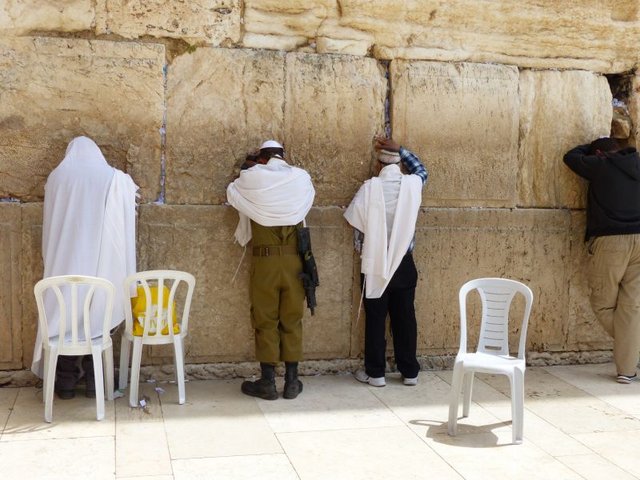 Klagemauer in Jerusalem