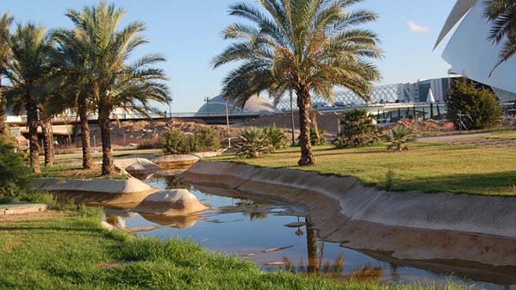 Flussbett von Valencia