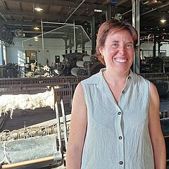 Museumsdirektorin Ainara Martínez Matia