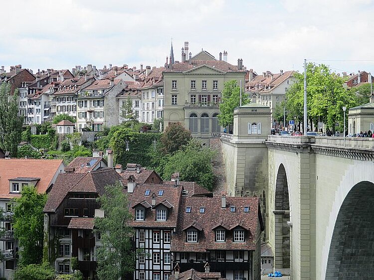 Nydeggbrücke und Altstadt von Bern