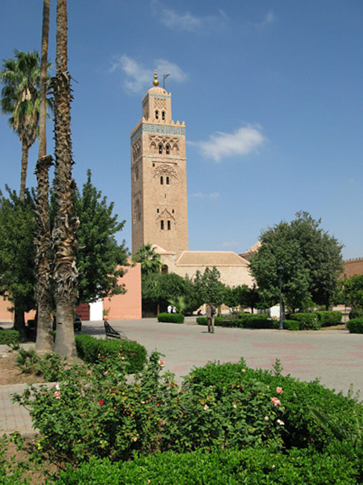 Kutubiya Moschee in Marrakesch