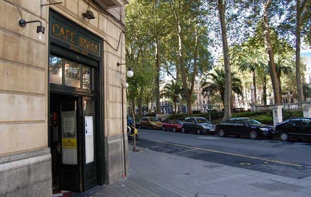 Café Iruña in Bilbao