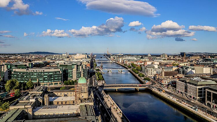 Dublin von oben