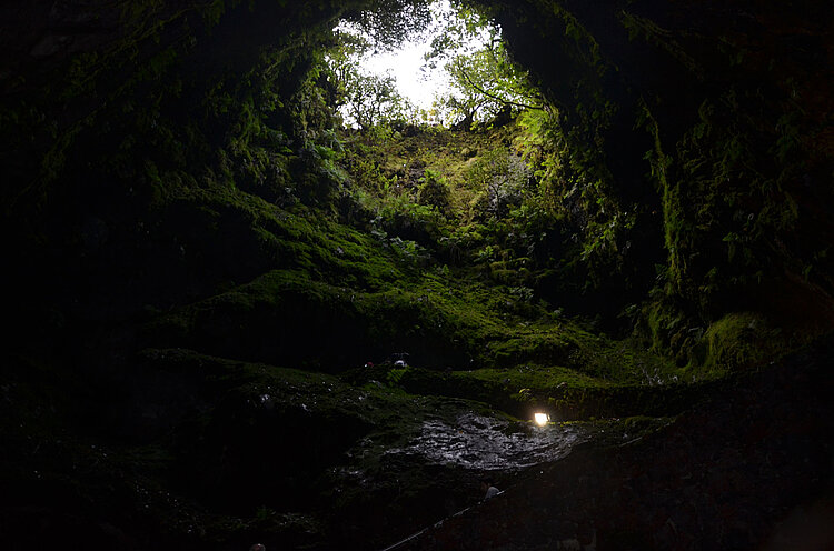 Algar do Carvão, Höhle, Terceira