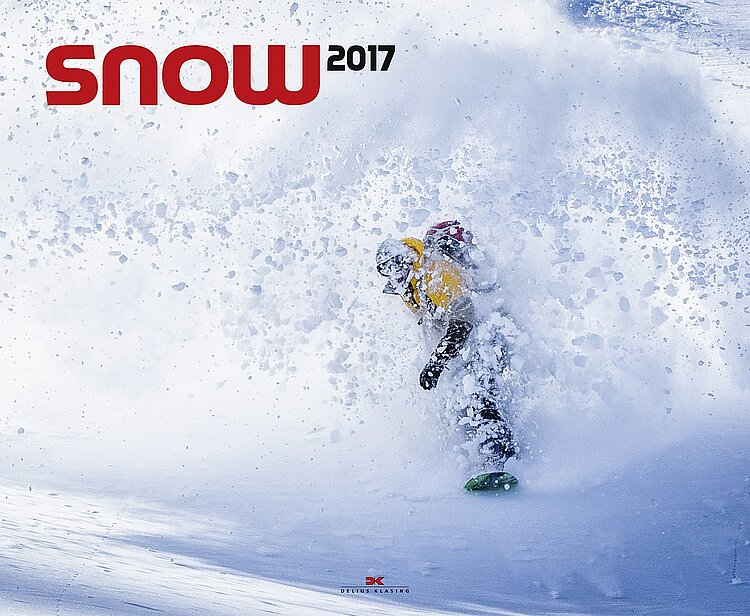 Wandkalender Snow 2017