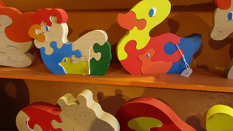 Spielzeug in Bellefosse