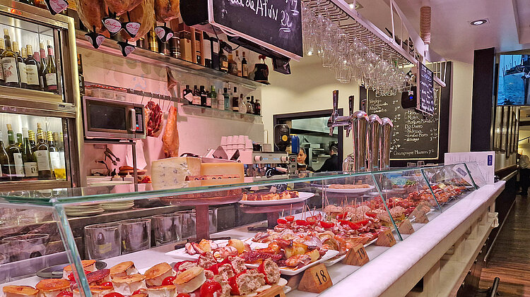 Pintxo Bar in der Altstadt San Sebastian