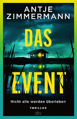 Buchcover des Helgoland-Thrillers „Das Event“ von Antje Zimmermann