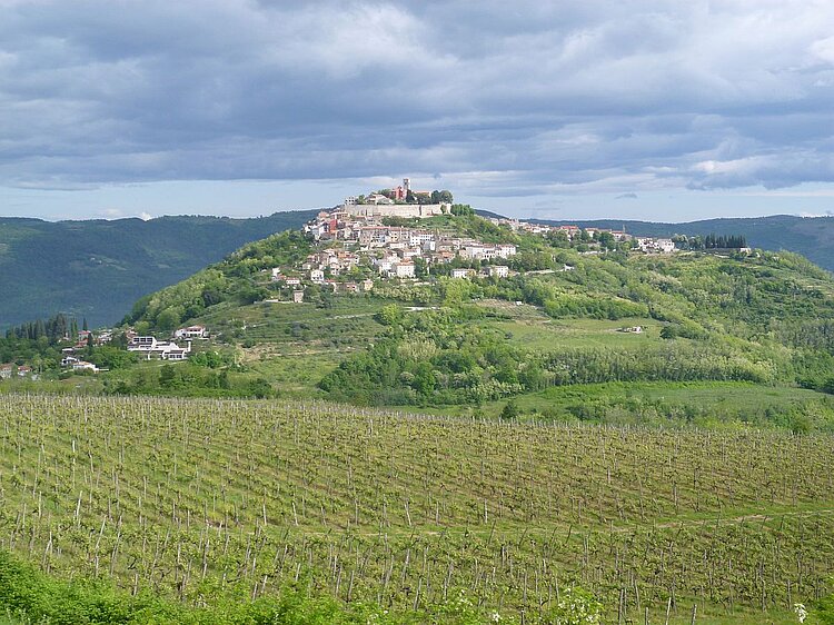 Motovun in Istrien