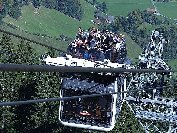 Cabrio-Gondel Stanserhorn