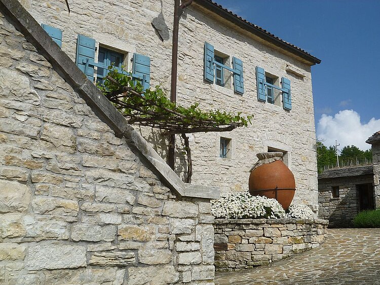 Weingut Kabola in Momjan in Istrien