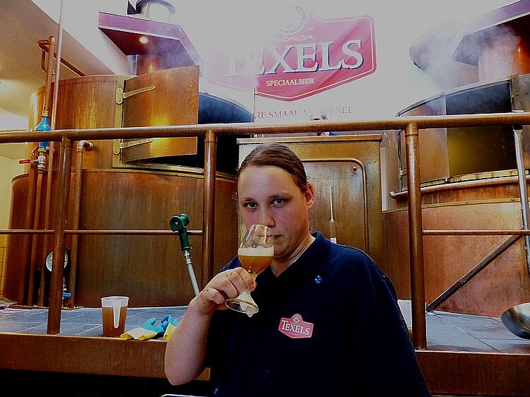 Braumeister Valentin der Texelse Bierbrouwerij