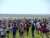 Mischung aus Laufvergnügen und Naturerlebnis: Nordseelauf 2011