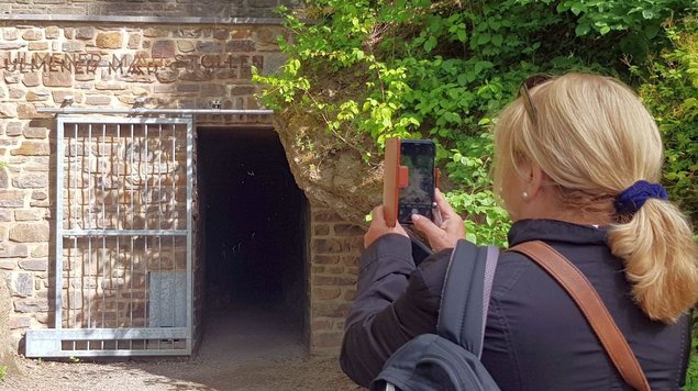 Ein- und Ausgänge zum Ulmener Maar-Stollen