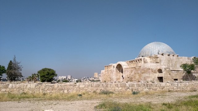 Zitadellenhügel in Amman Jordanien