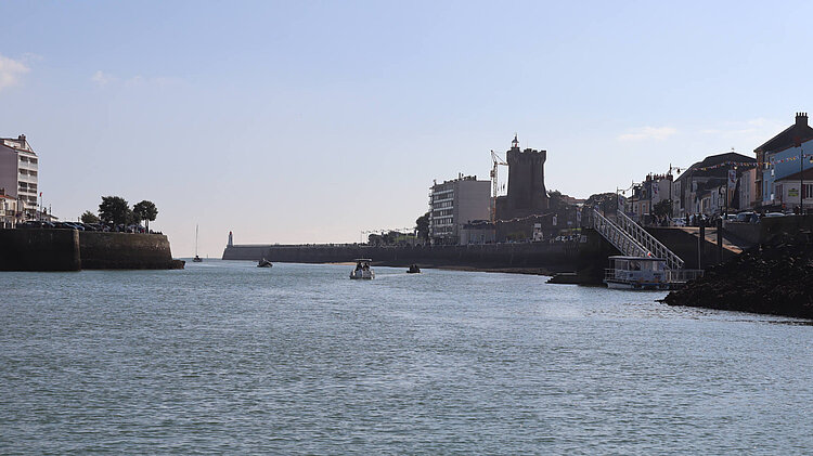 Hafenkanal von Les Sables d’Olonne 