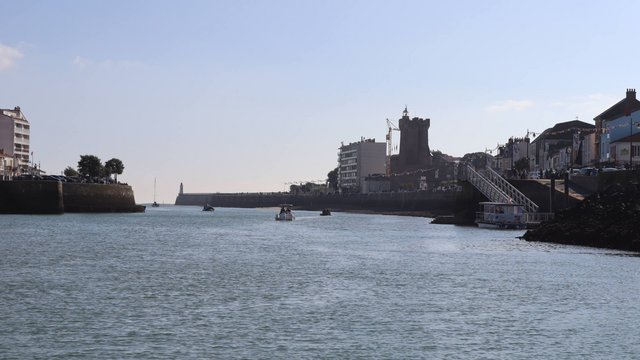 Hafenkanal von Les Sables d’Olonne 
