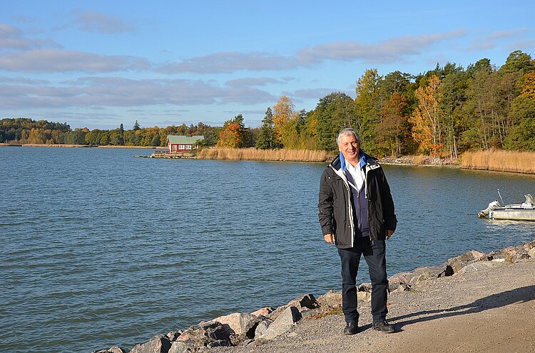 Insel Ruissalo direkt vor der Stadt Turku