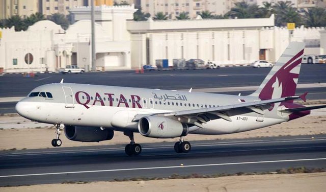 Qatar Airways bedient die Strecke Doha - Schiraz
