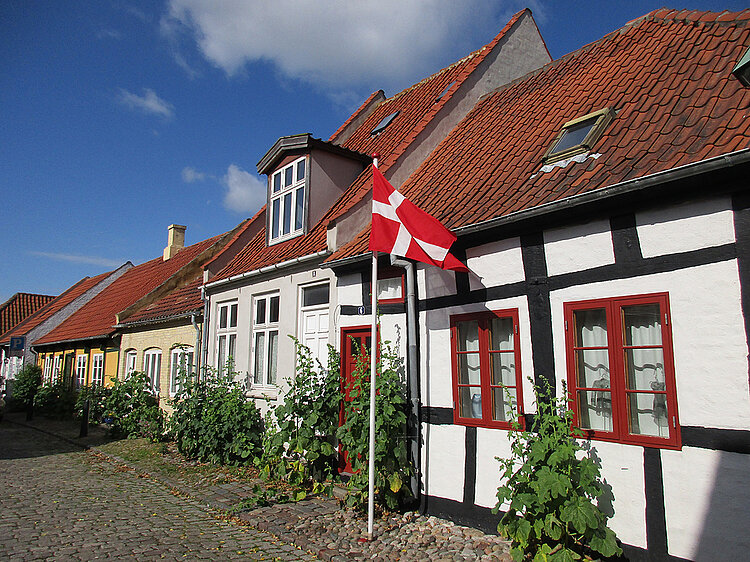 Ebeltoft, Djursland, Dänemark