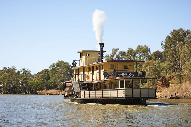 Emmylou, Kreuzfahrtdampfer in Victoria/Australien