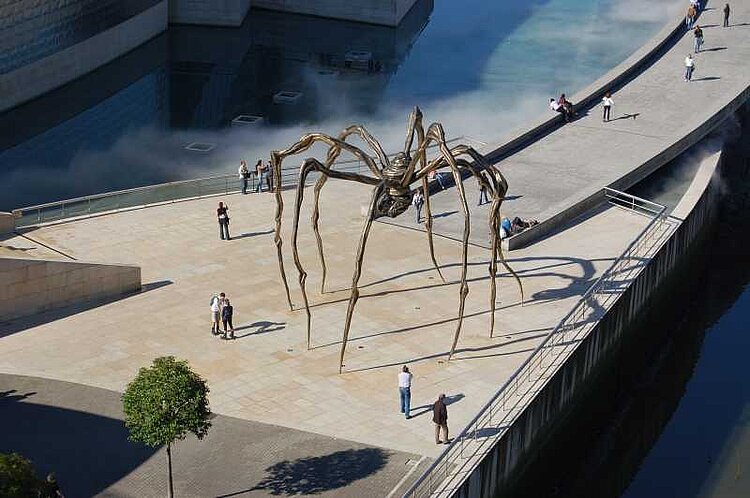 Die Spinne von Louise Bourgois Bilbao Guggenheim