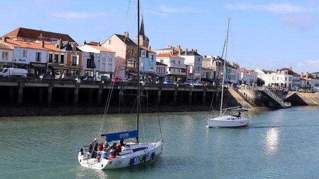 Hafenkanal von Les Sables d’Olonne