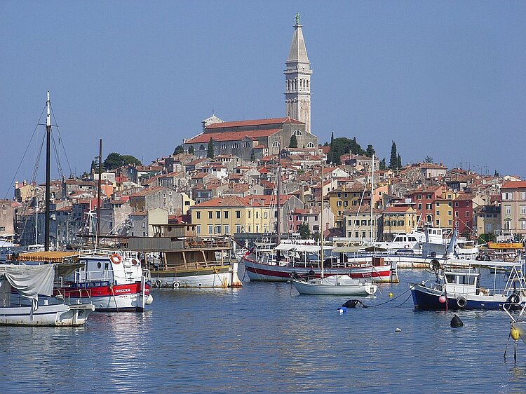 Rovinj Altstadt an der Adria
